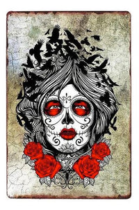 Thumbnail for Poster Crâne Mexicain Catrina