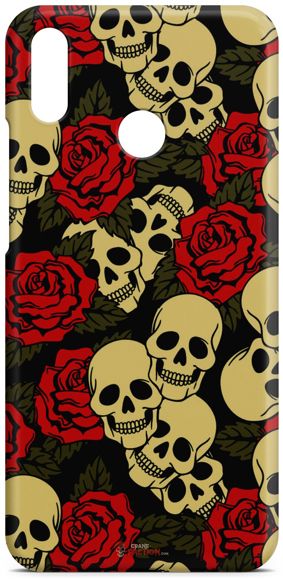 Coque Skull Rose (Huawei)