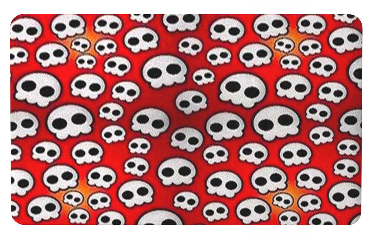 Tapis Tête de Mort Cartoon