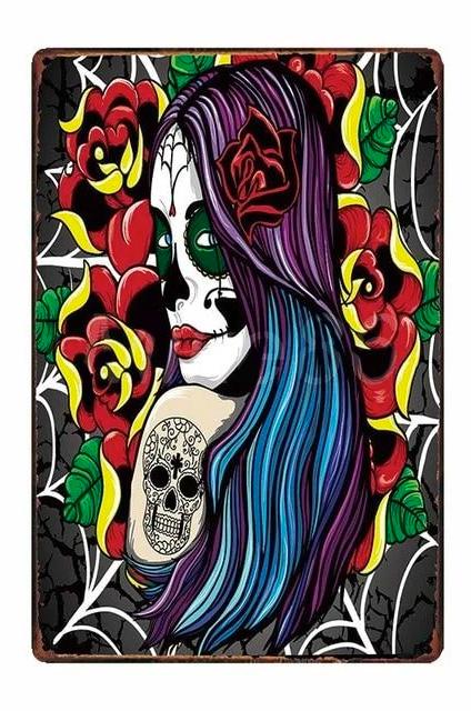 Poster Skull Love