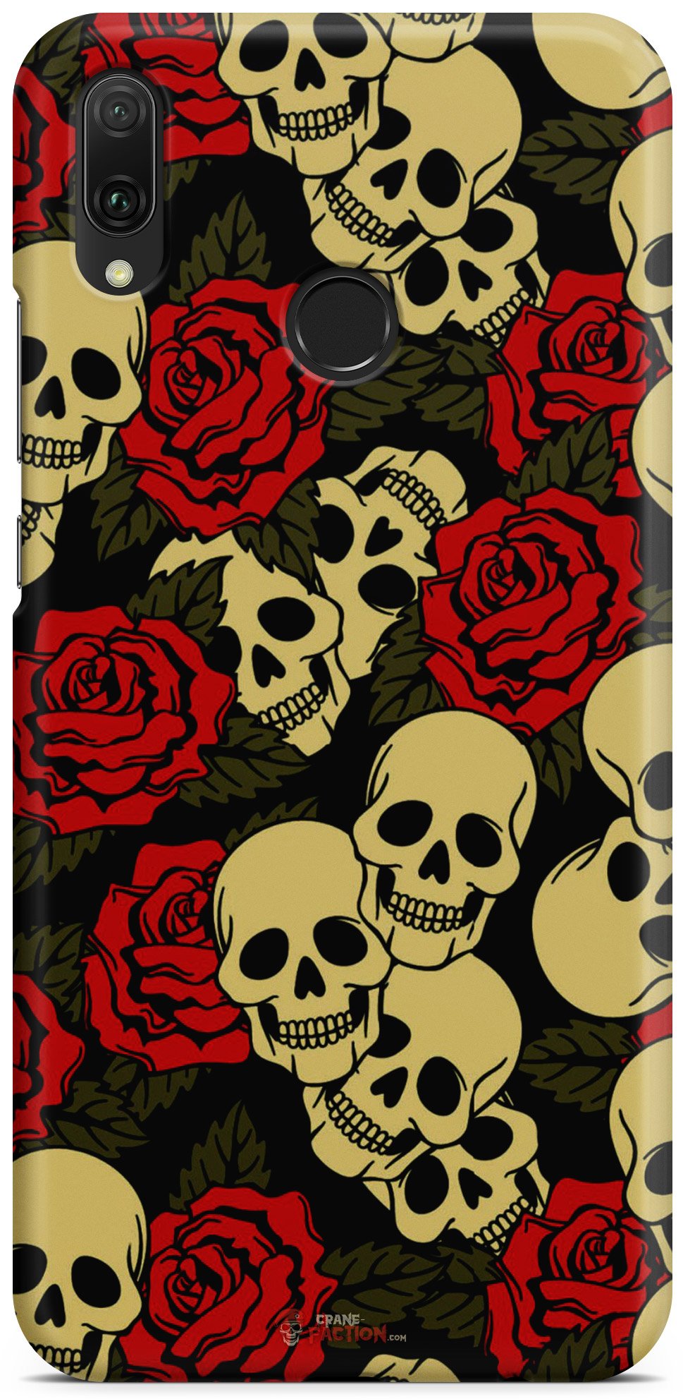 Coque Skull Rose (Huawei)