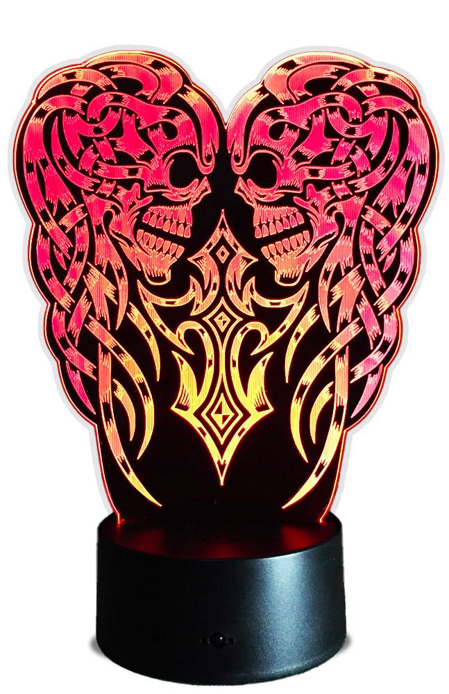 Lampe Tête de Mort Tatoo