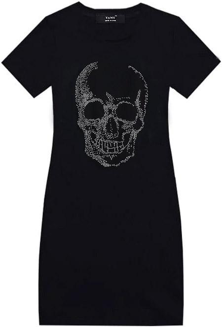 Robe Tête de Mort <br/> Strass