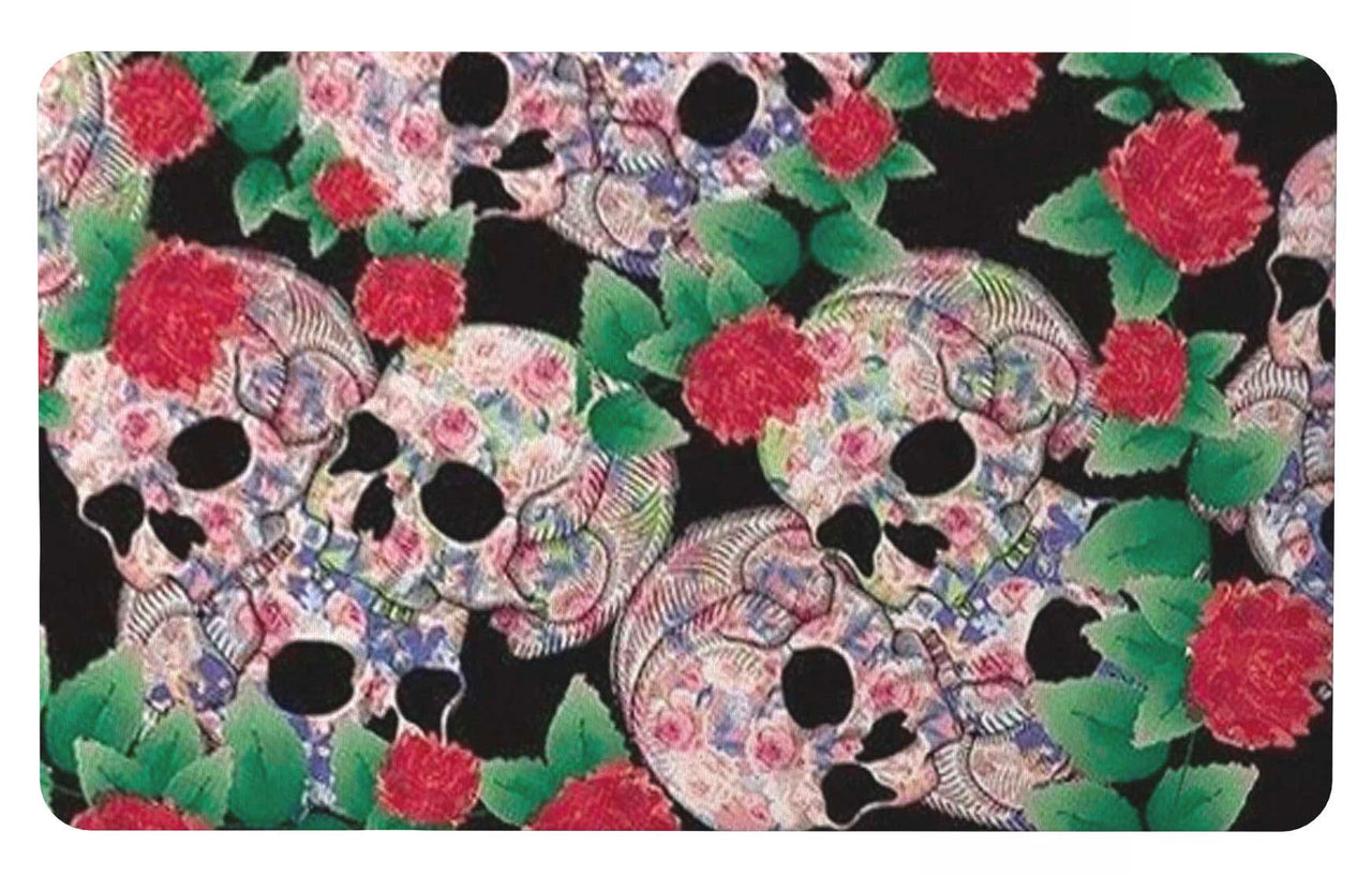 Tapis Crâne et Rose