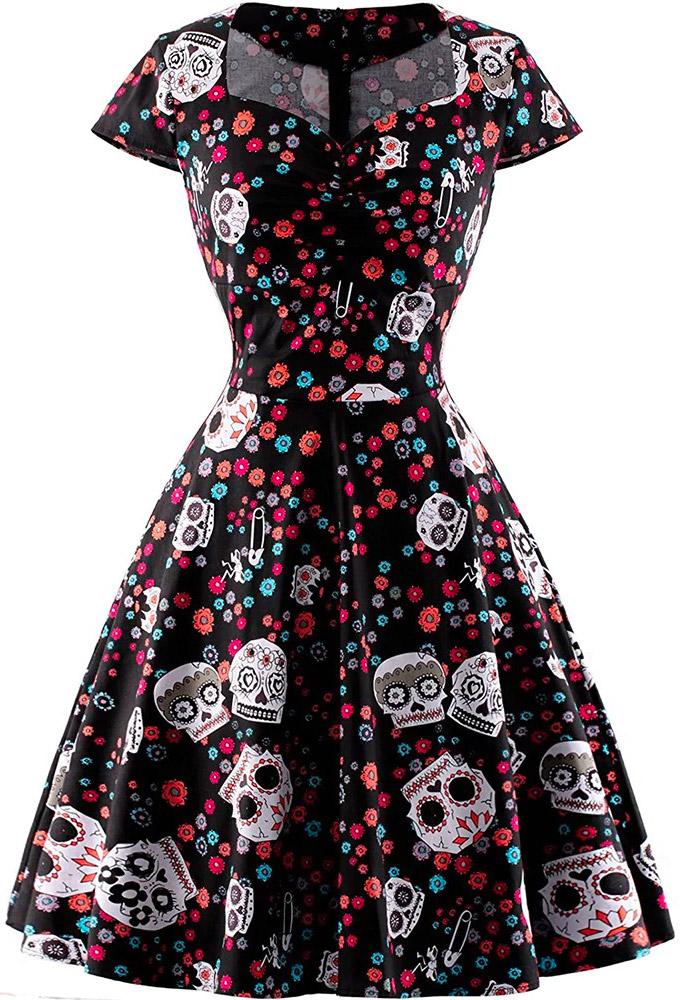 Robe Tête de Mort <br/> Mexicaine