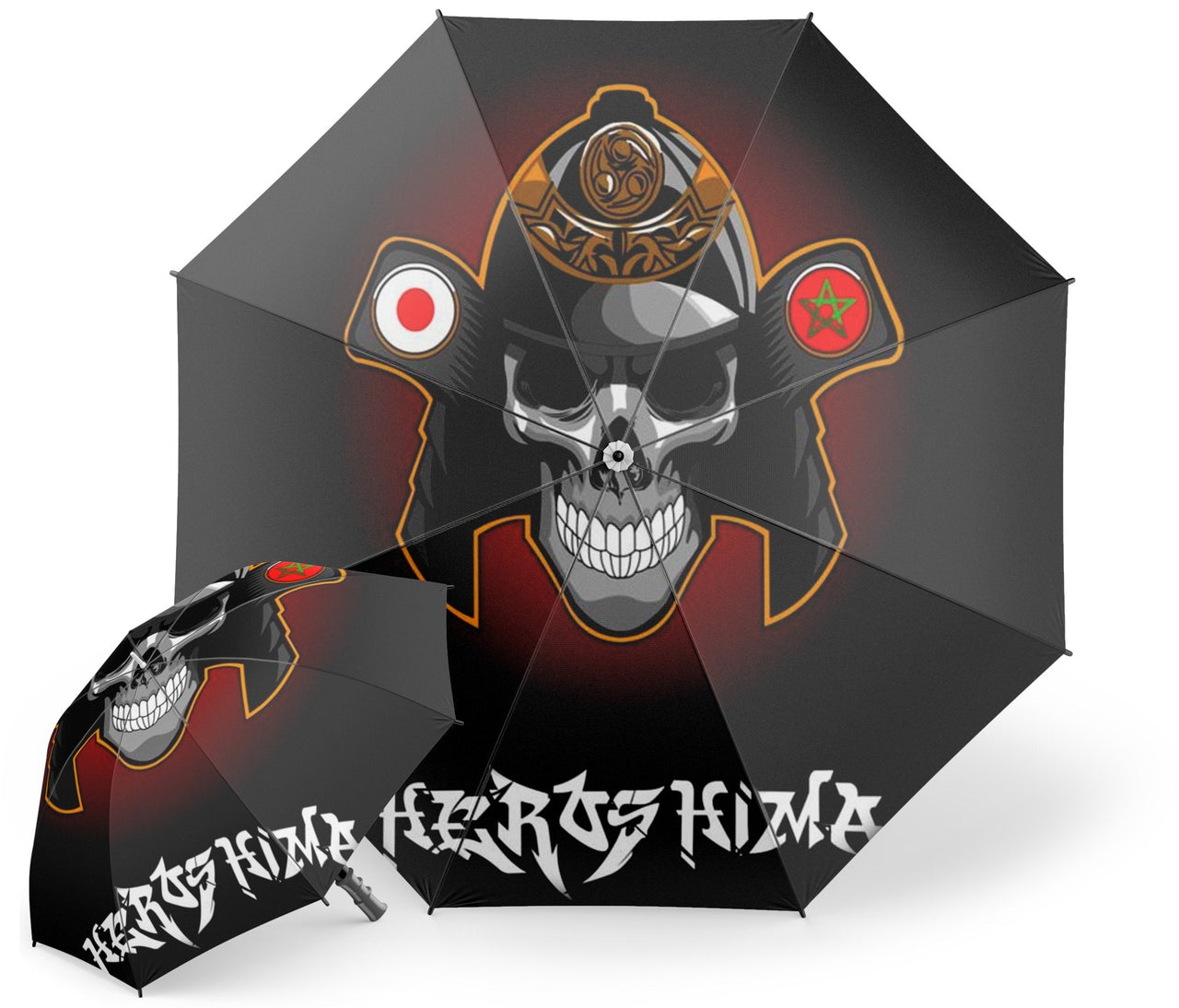 Parapluie Tête de Mort <br/> Samouraï