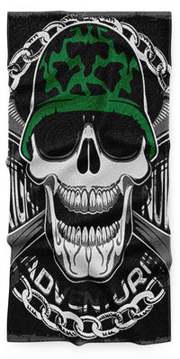 Thumbnail for Serviette Tête de Mort Casque