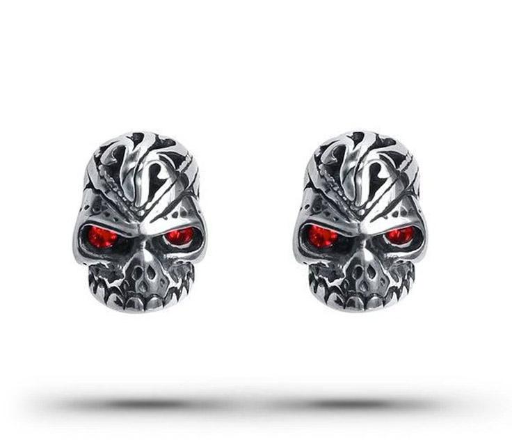 Boucles d'Oreilles Biker Homme