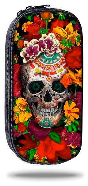 Trousse Tête de Mort <br/> Fleurie
