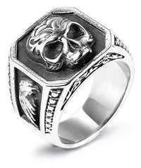 Thumbnail for Chevalière Crâne (Acier)