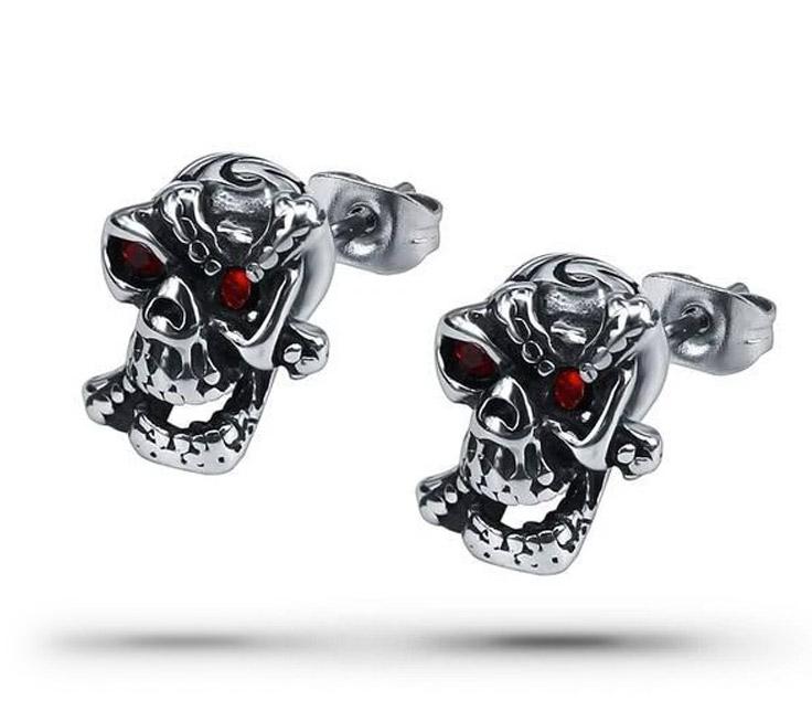 Boucles d'Oreilles Motard