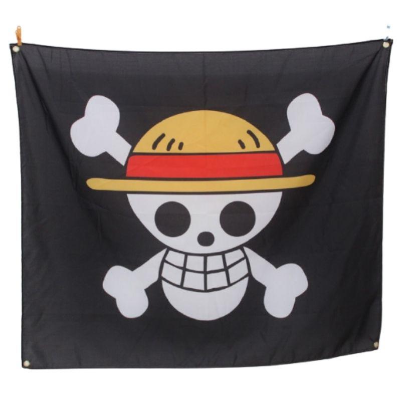 Drapeau Squelette Cartoon