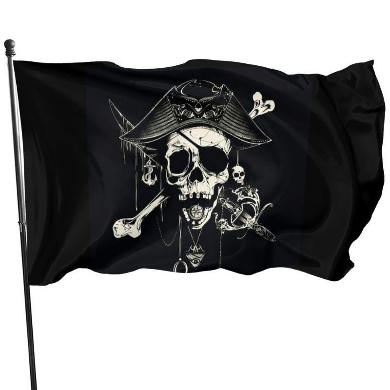 Drapeau Pirate Black Pearl