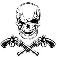 Thumbnail for Sticker Skull Gun