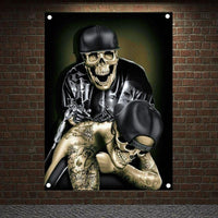 Thumbnail for Drapeau Tête de Mort <br/> Tatouage