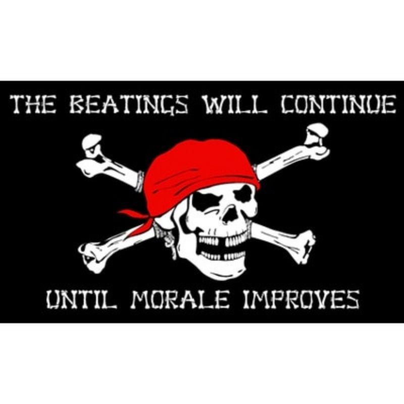 Drapeau Pirate Teriffiant