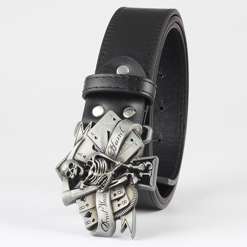 Ceinture Skull Poker