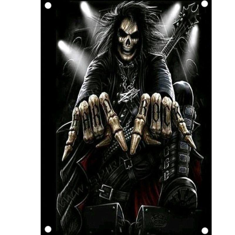 Drapeau Squelette de la Mort