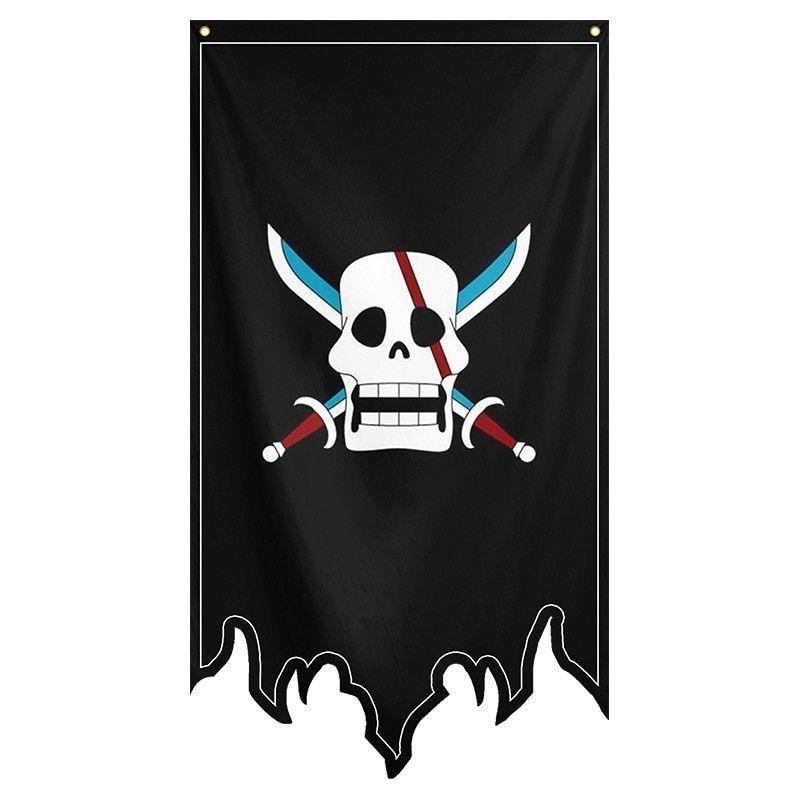 Drapeau Pirate Flotant