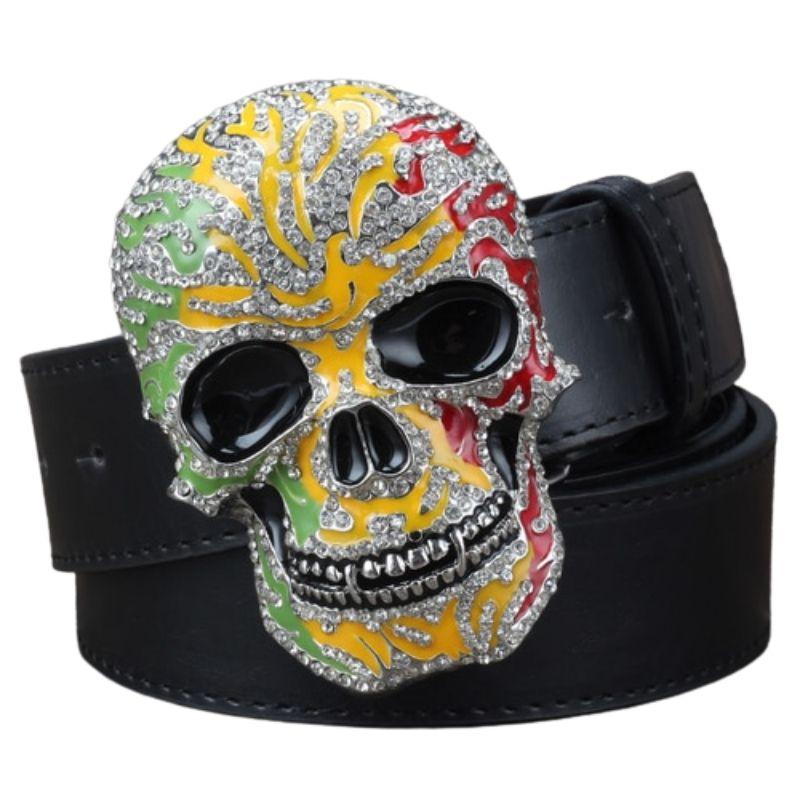 Ceinture Crâne Mexicain