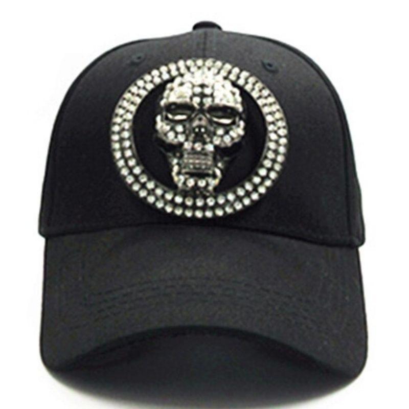 Casquette Tête de Mort <br> Diamant