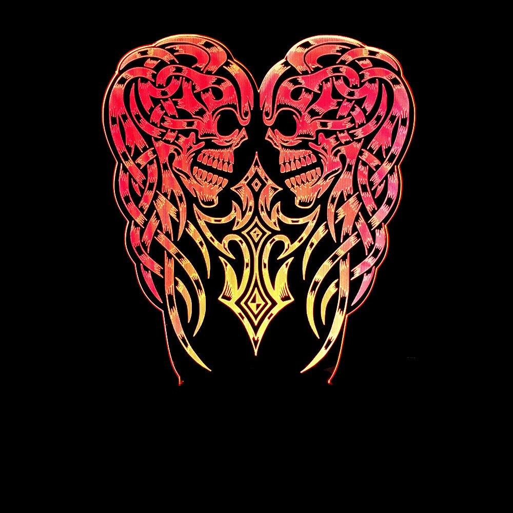 Lampe Tête de Mort Tatoo