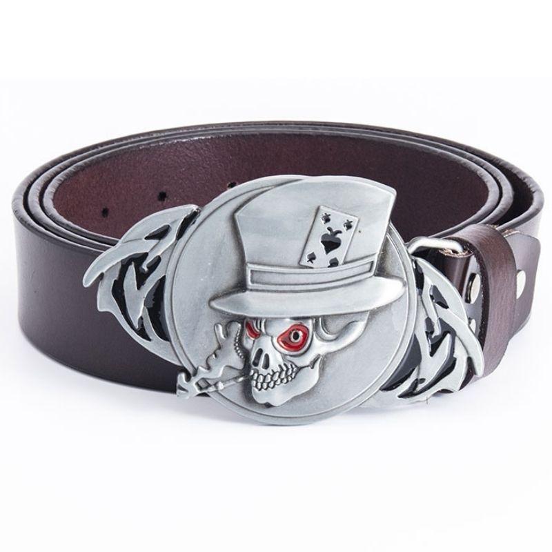 Ceinture Tête de Mort <br/> Avec Chapeau