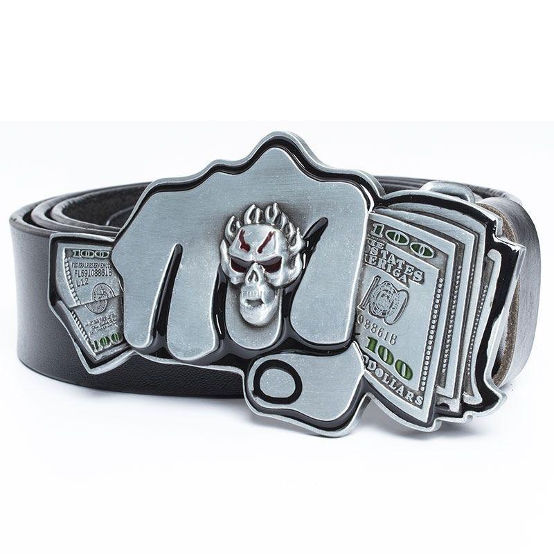 Ceinture Skull Dollar