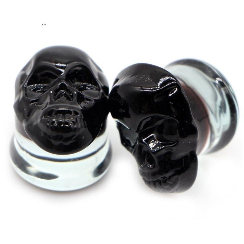 Piercing Tête de Mort Noir