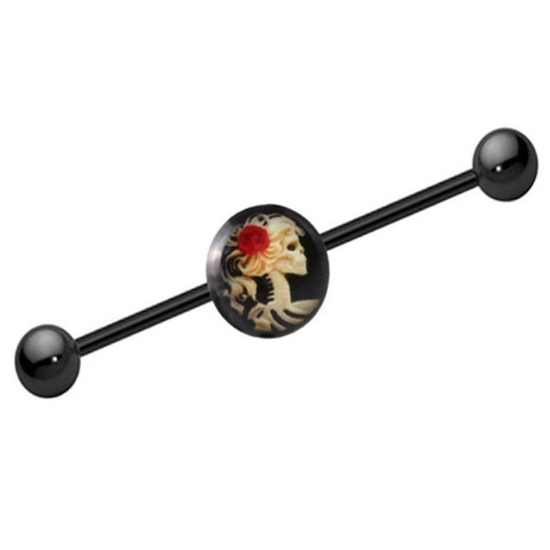 Piercing Tête de Mort Squelette