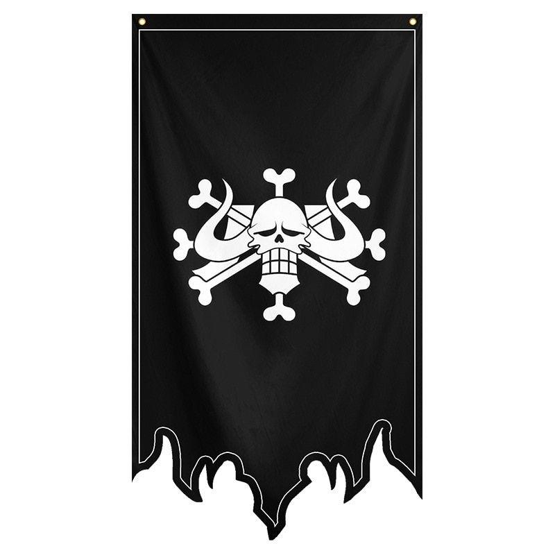 Drapeau Tête de Mort Os