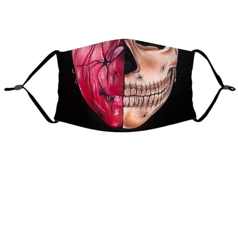 Masque Tête de Mort <br/> Zombie