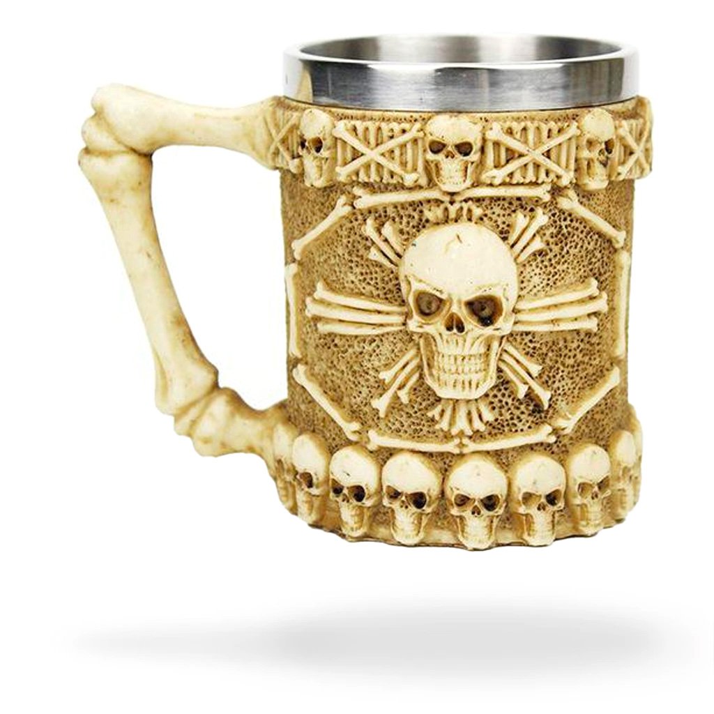 Mug Tête de Mort Guerrier