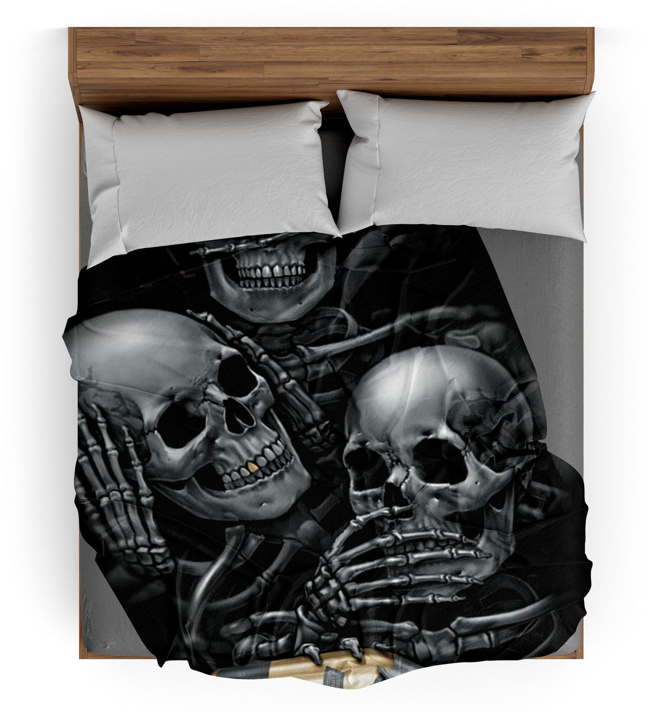 Plaid Tête de Mort Maudit