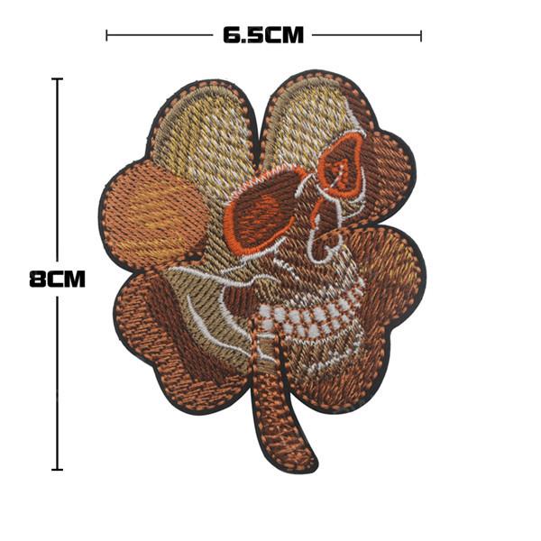 Écusson Tête de Mort <br/>Sourire