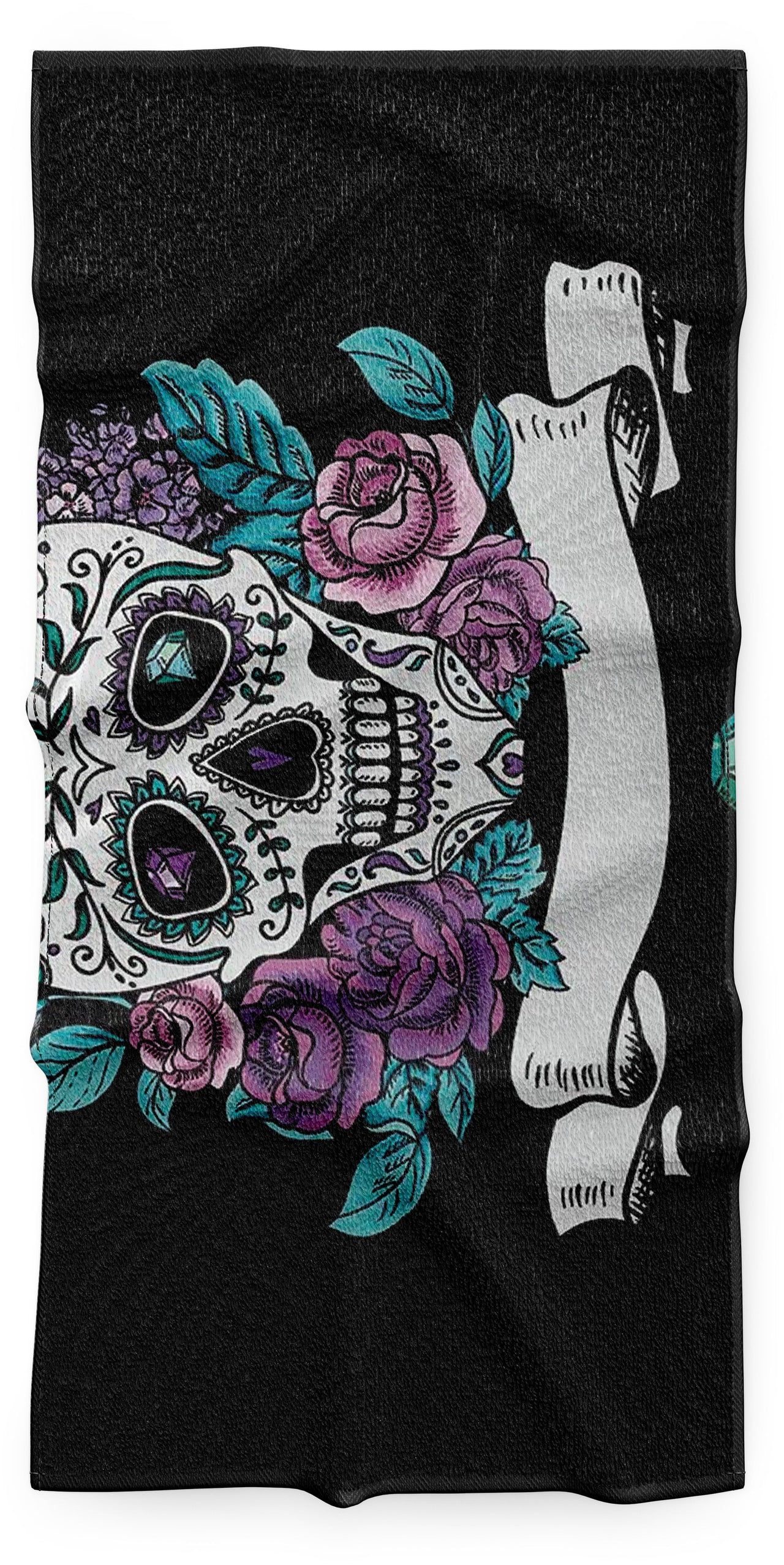 Serviette Crâne Mexicain Calavera