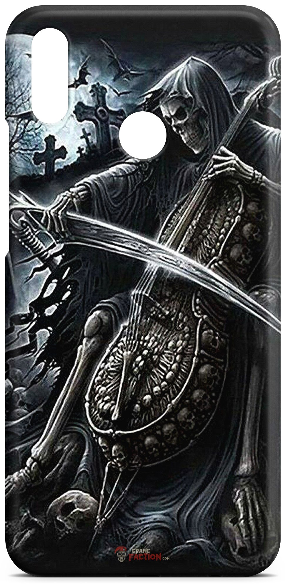 Coque Tête de Mort Musique (Huawei)