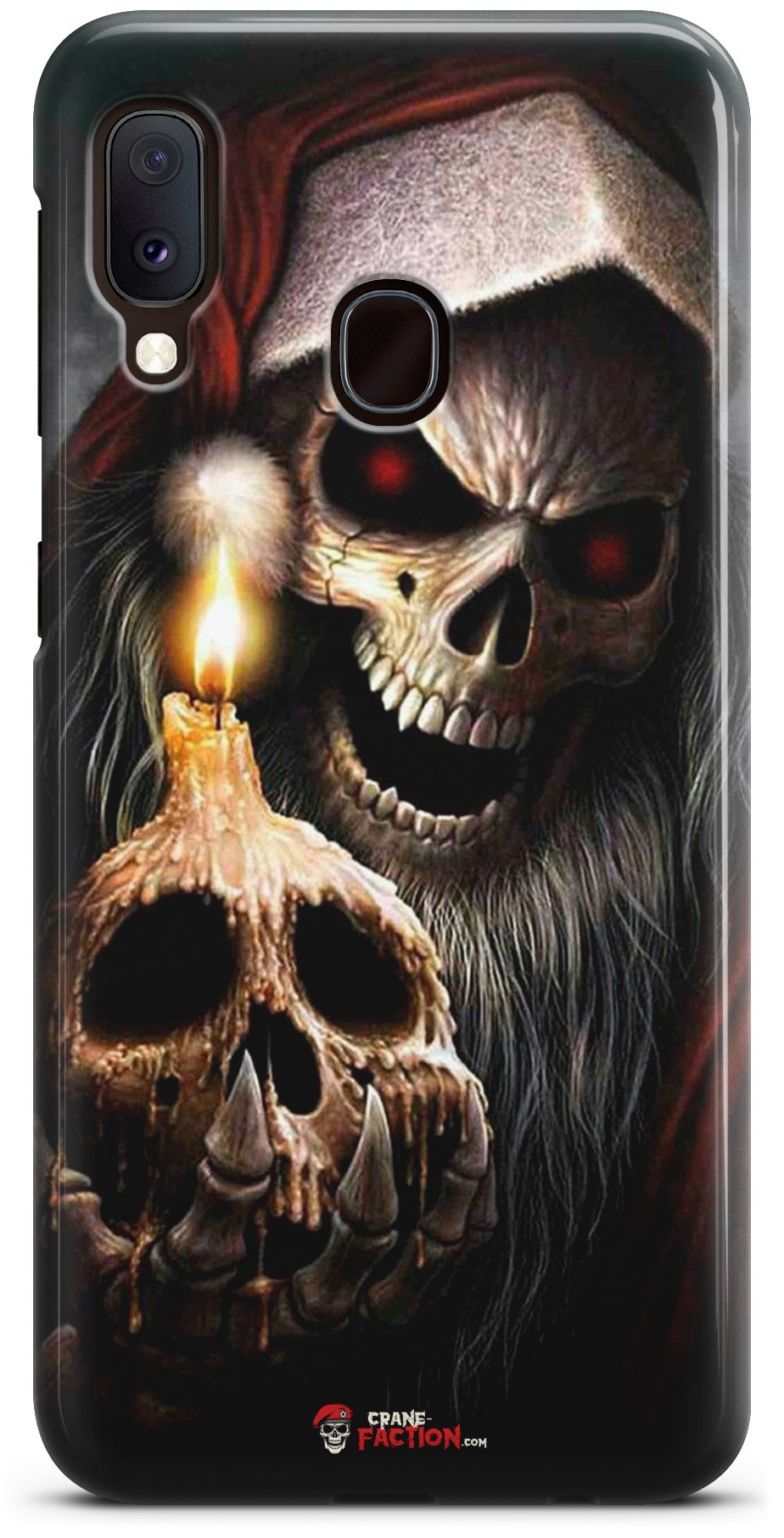 Coque Tête de Mort Noël (Samsung)