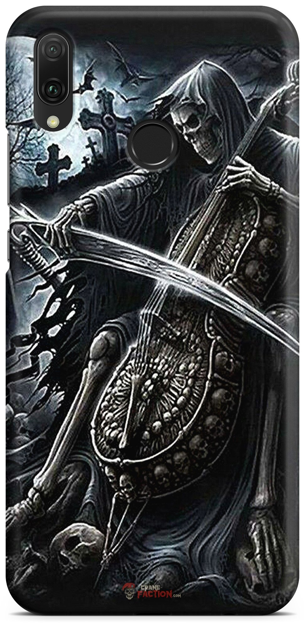 Coque Tête de Mort Musique (Huawei)