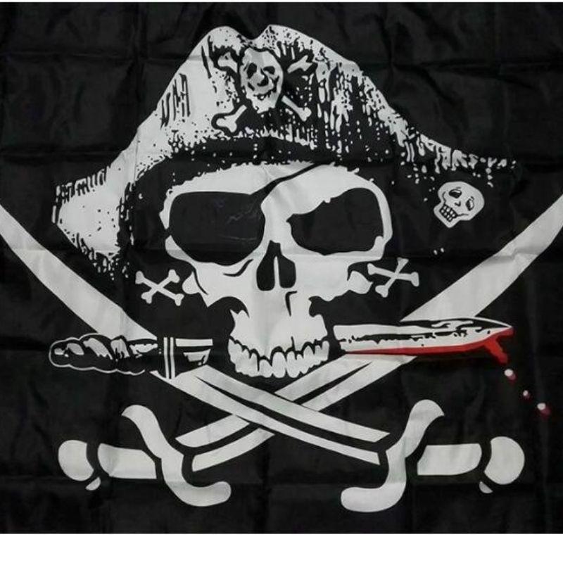 Drapeau Pirate Barbe Noire