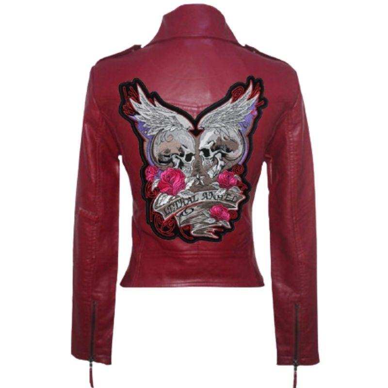 Perfecto Tête de Mort Femme (Cuir)