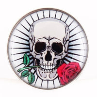 Thumbnail for Piercing Tête de Mort Fleurie