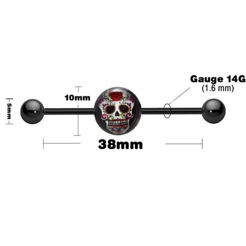 Piercing Crâne Mexicain