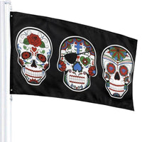 Thumbnail for Drapeau Tête de Mort <br/> Mexicaine Calavera