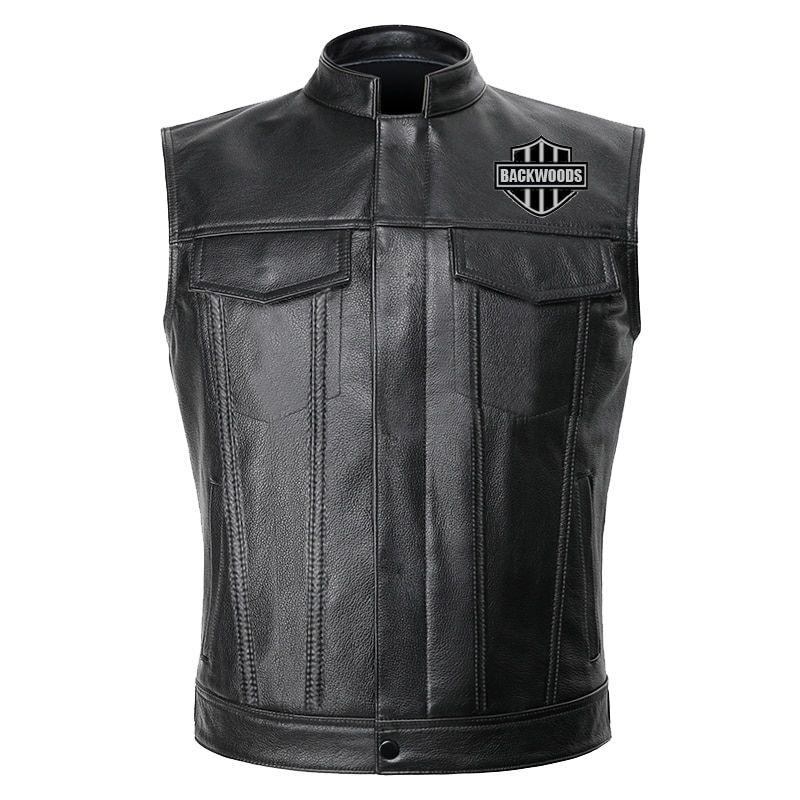 Blouson Motard <br/> Tête de Mort (Cuir)