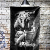 Thumbnail for Drapeau Squelette Love