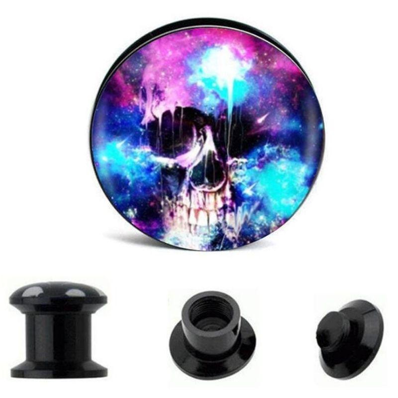 Piercing Crâne Art Abstrait