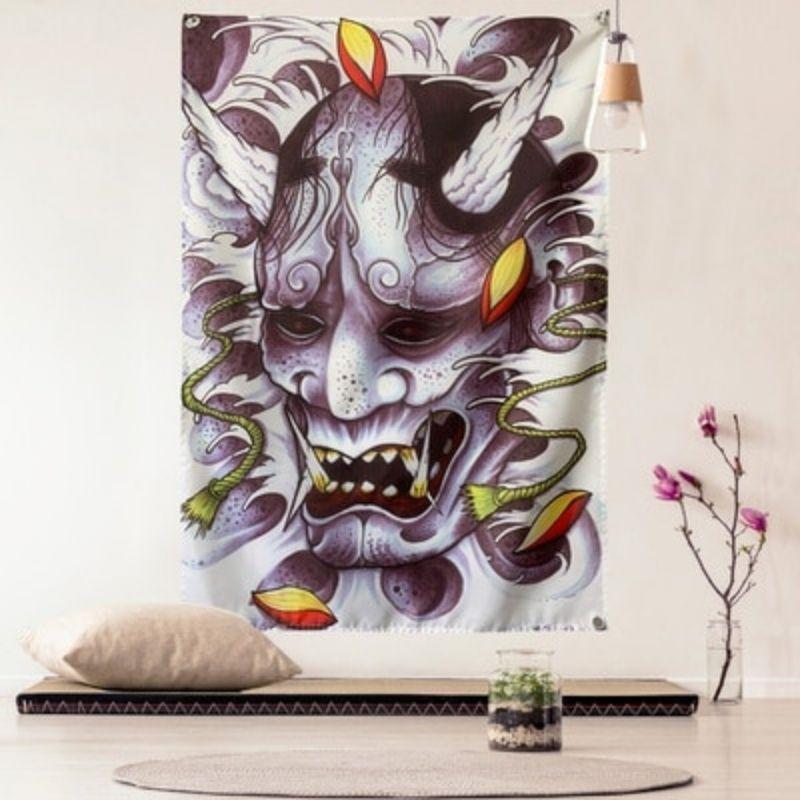 Drapeau Crâne Démon