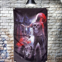 Thumbnail for Drapeau Tête de Mort <br/> Moto