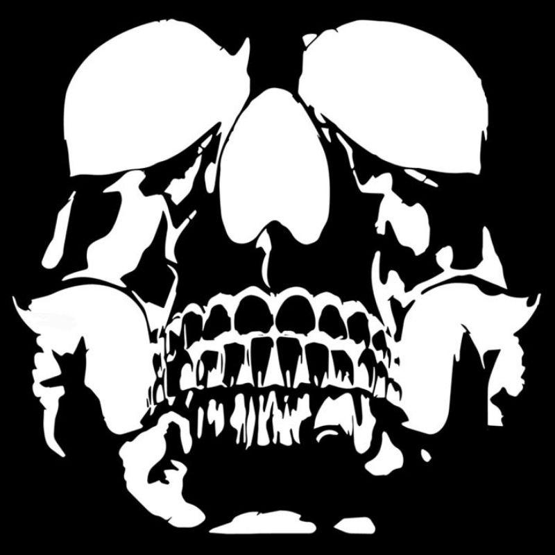 Sticker Skull Face